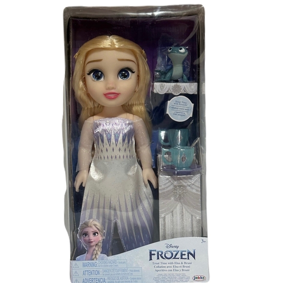 Disney Frozen Treat Time With Elsa & Bruni Doll - Picture 1 of 6
